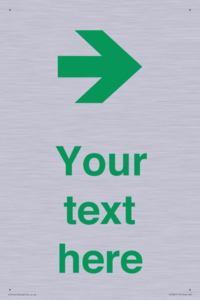 Custom Safe Condition inverse: Green right arrow